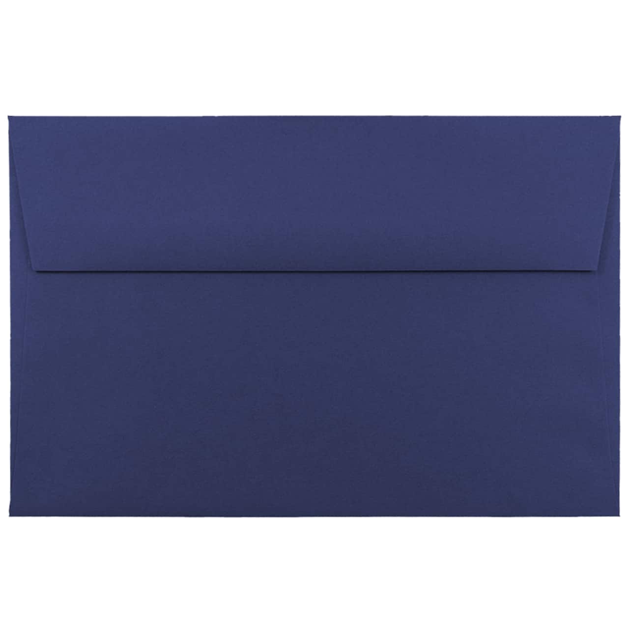 JAM Paper 6" x 9" Presidential Blue Premium Invitation Envelopes